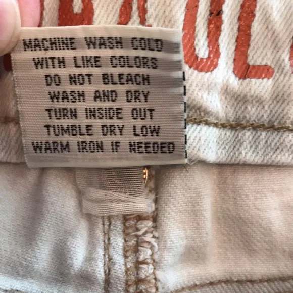 Hydraulic Curvy LOLA Fit Hippy Denim Cotton Lace Maxi Daisy Trim Skirt Size  7/8 - Picture 5 of 7